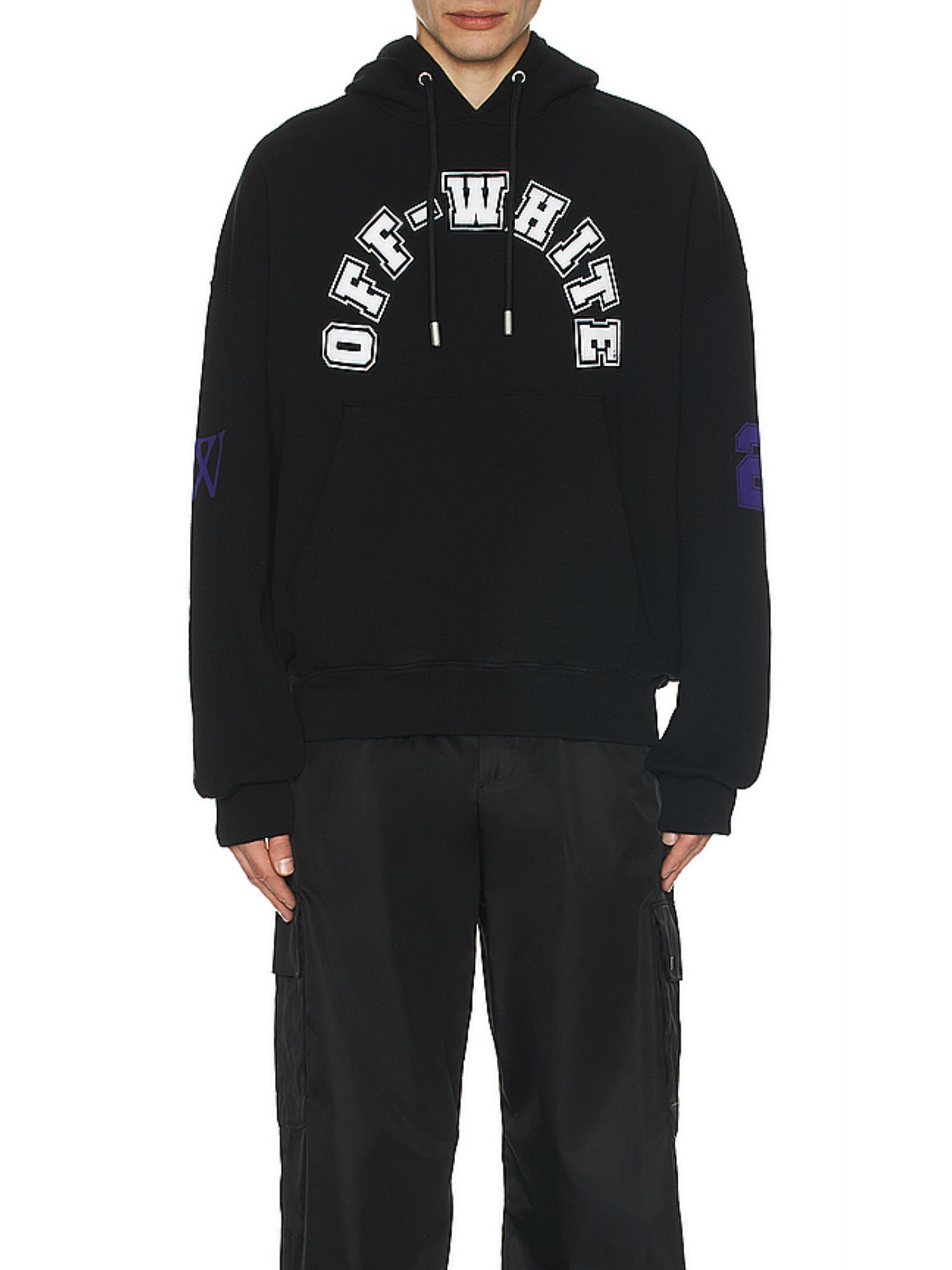 off white football hoodie