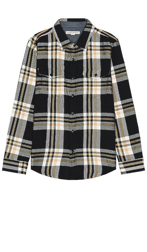 メンズ　長袖シャツ　RHC OUTERKNOWN x RHC BLANKET RHC Ron Hermanが心酔する、OUTERKNOWNのブランケットシャツ
