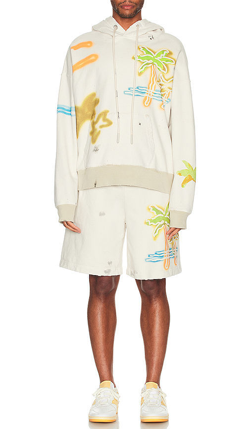 PALM ANGELS ネオンスウェットショーツ Buy Palm Angels Neon Sweatshorts Online