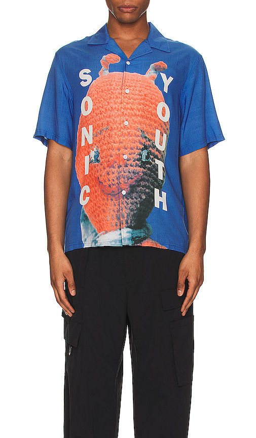 ミュージシャン PLEASURES X SONIC YOUTH ALIEN SHIRT XL PLEASURES X Sonic Youth Alien Shirt - White | Garmentory