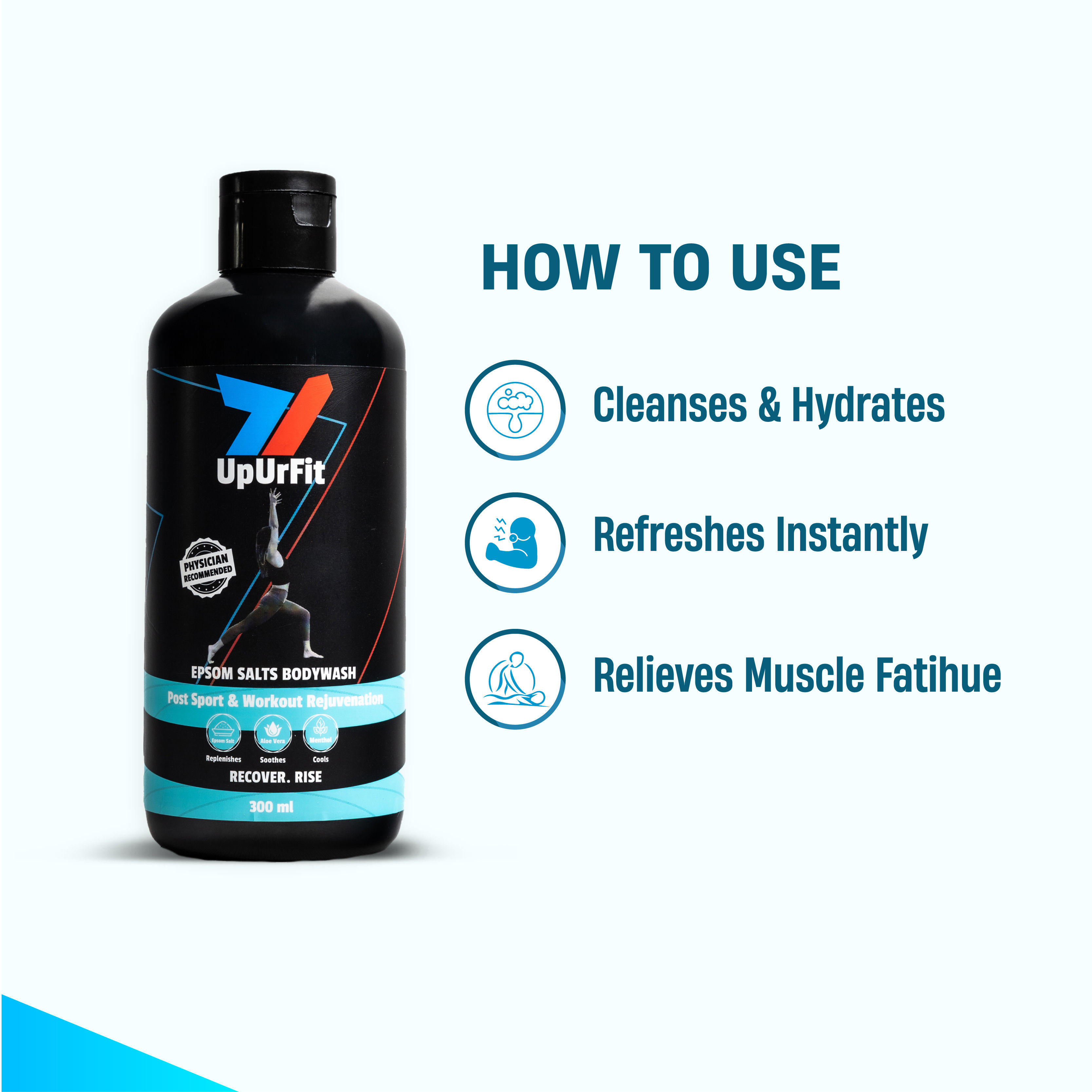 Buy UpUrFit Epsom Salts Body Wash Online