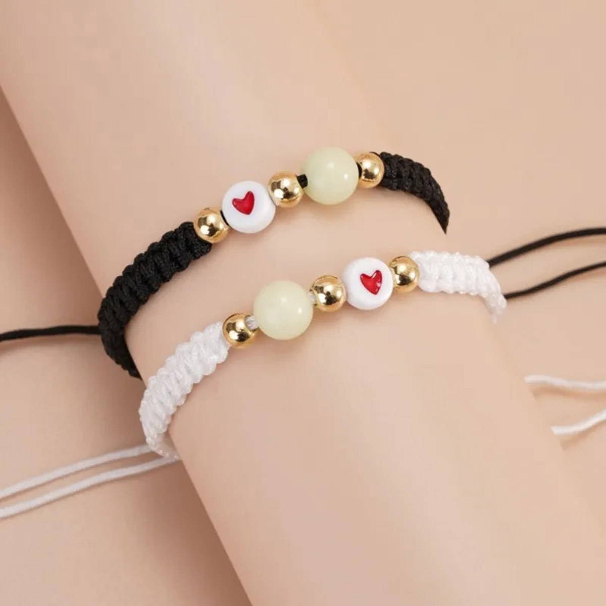 Aatmana Multi-Color Stones Bracelet (Pack of 2)