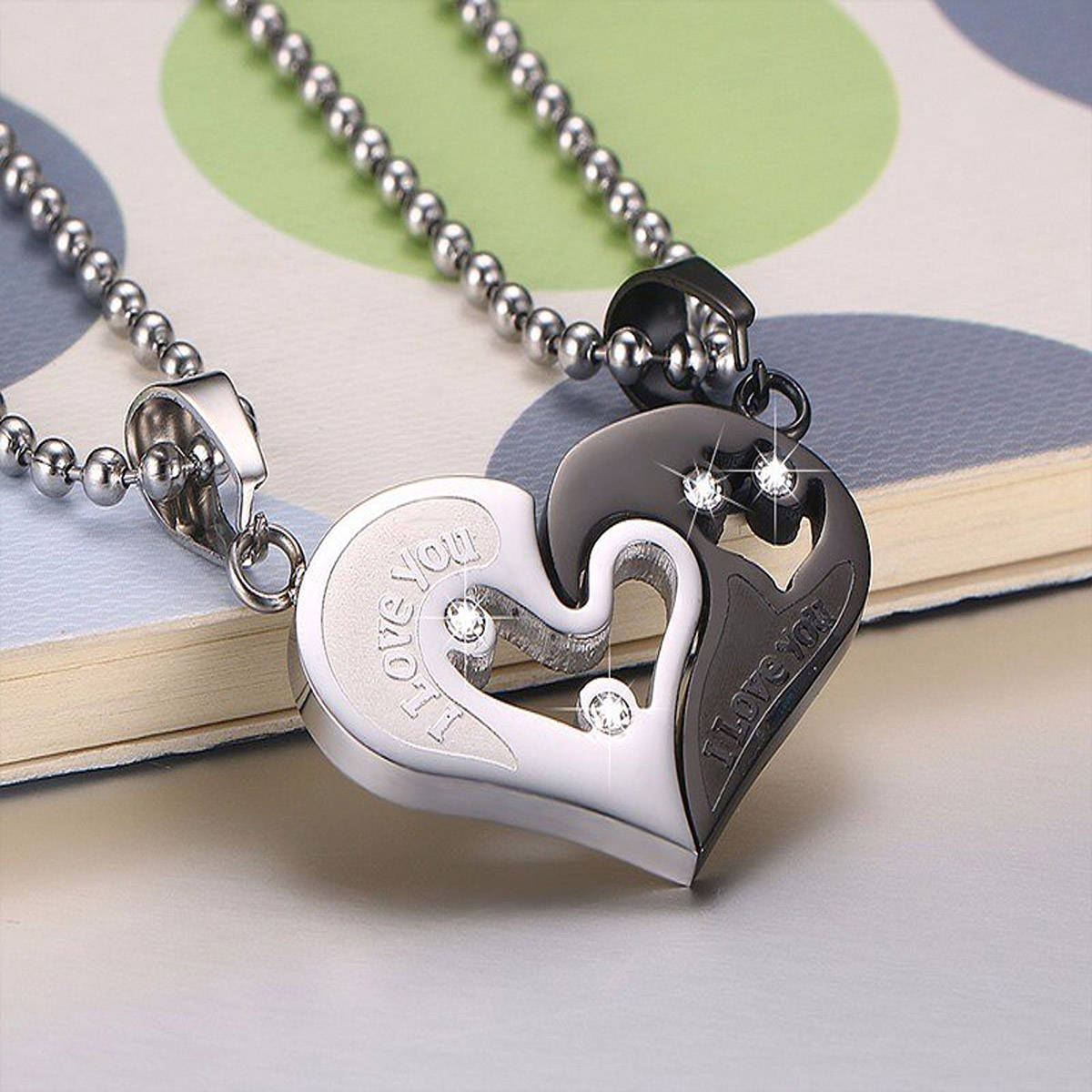 Aatmana White Silver Plated Stones Necklace