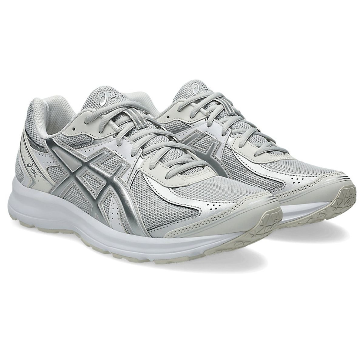 ASICS JOG 100S Unisex Grey Sneakers (US 5)