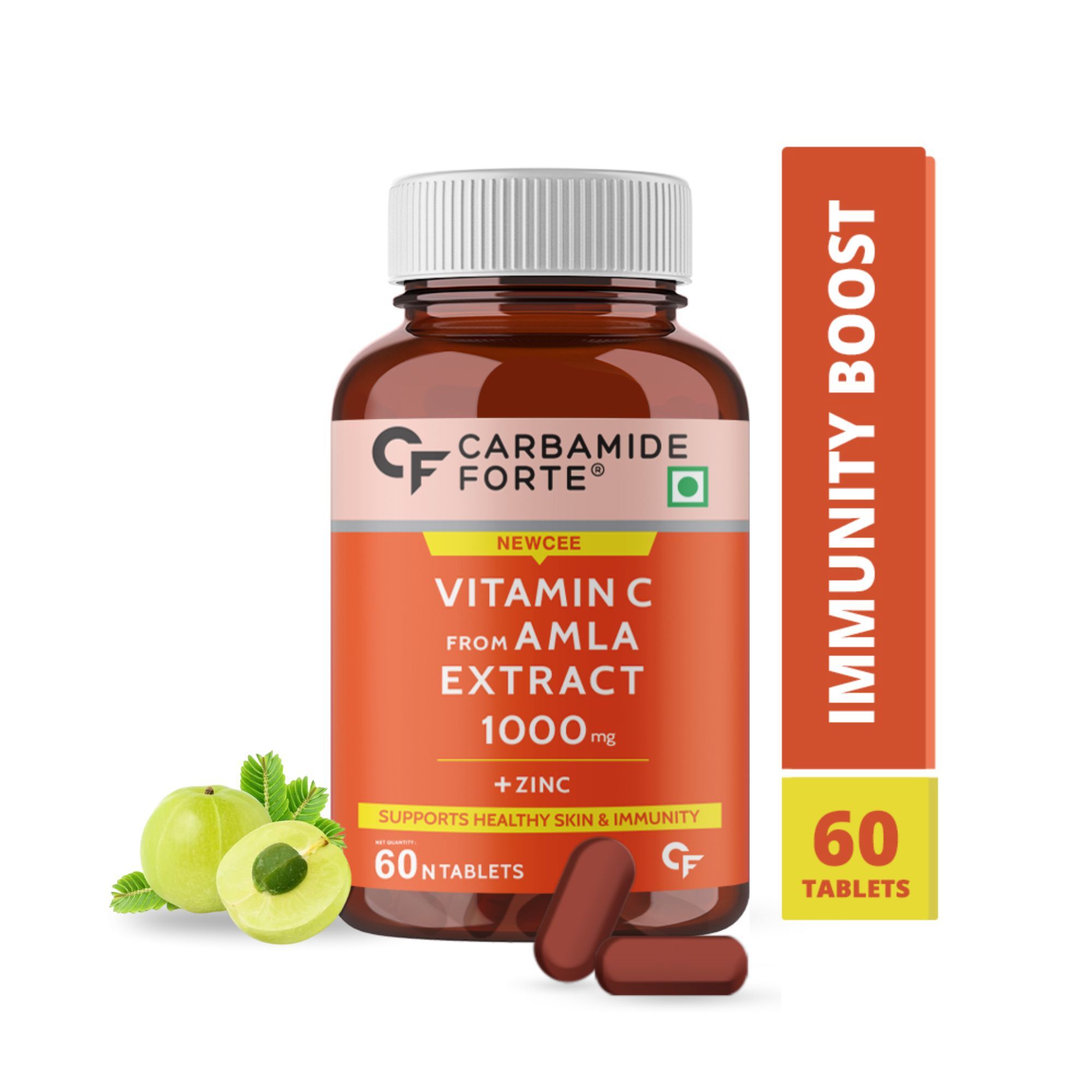 Carbamide Forte Natural Vitamin C 1000mg Tablets: Buy Carbamide Forte  Natural Vitamin C 1000mg Tablets Online at Best Price in India | Nykaa