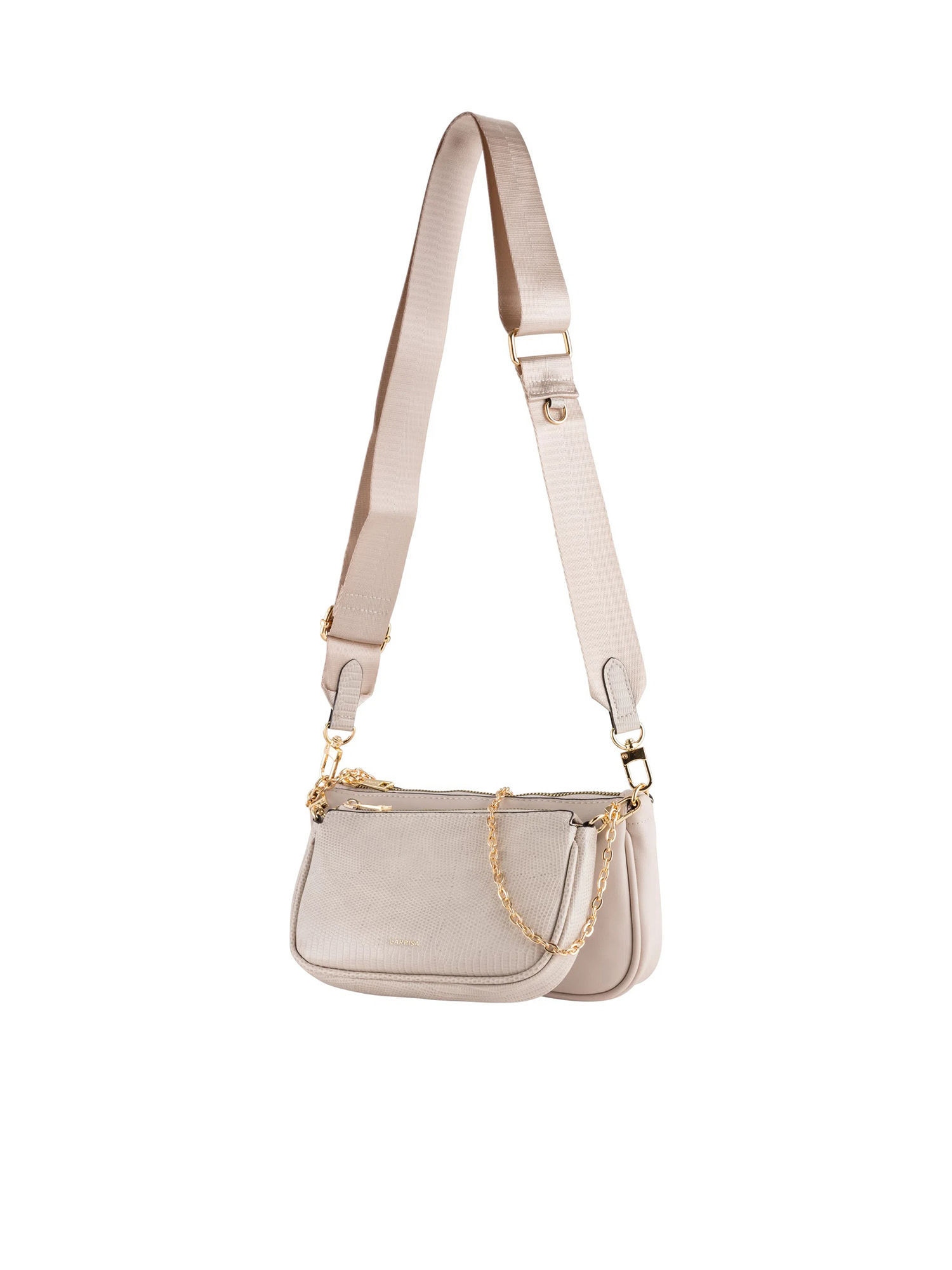 Pochette hot sale beige carpisa