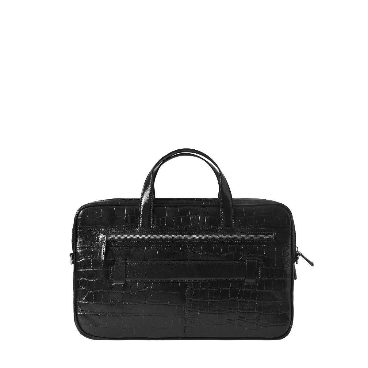 Eske Paris Brio Unisex Laptop Briefcase, Upto 15 Inch (Black Hand ...