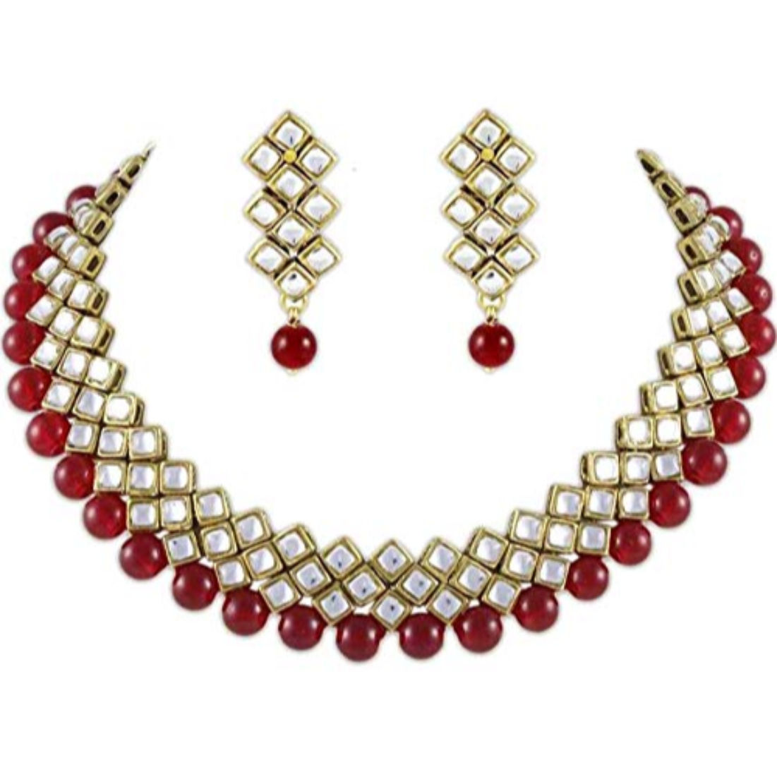 Youbella Stylish Latest Traditional Jewellery Gold Plated Jewellery Set