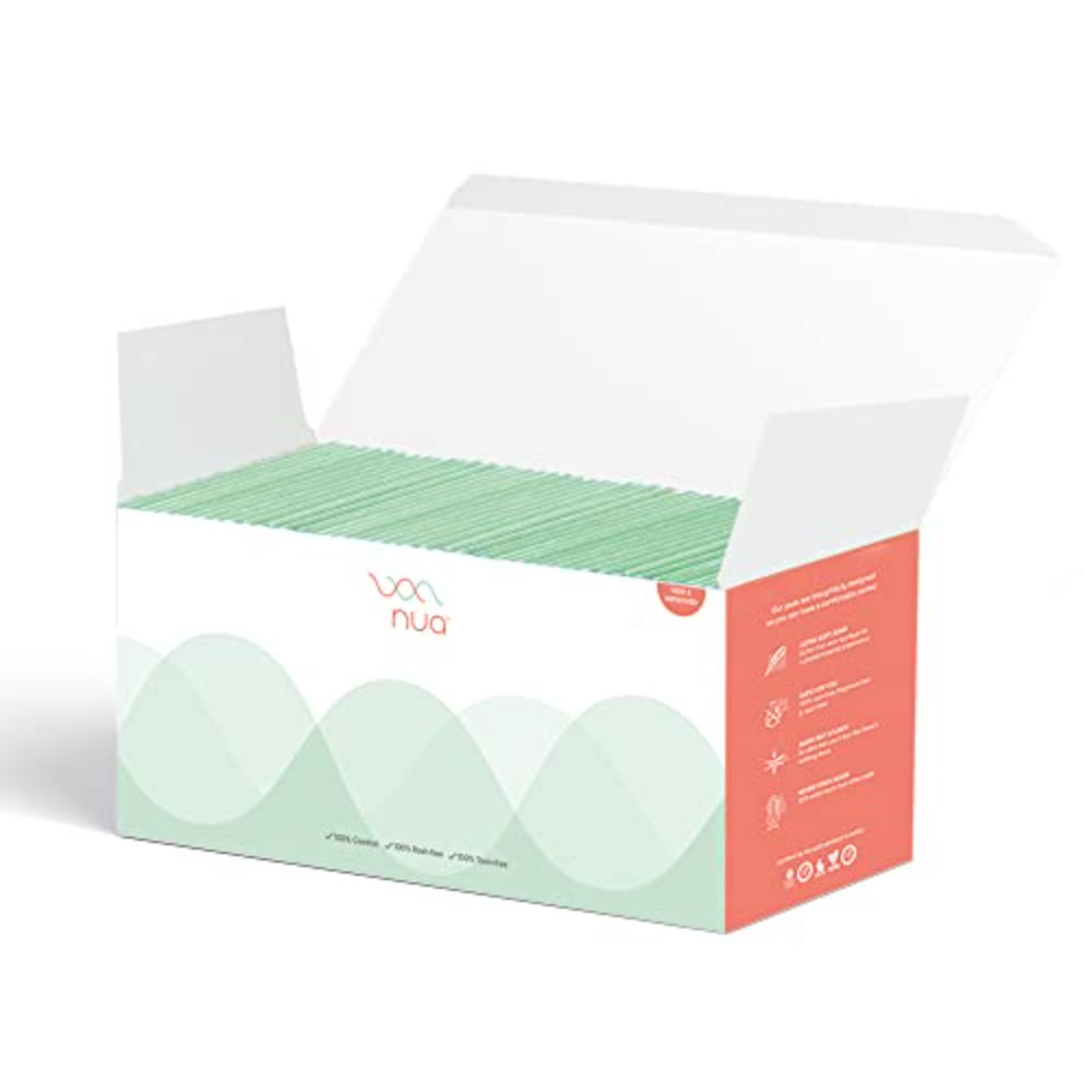 Nua Ultra Thin Rash Free Sanitary Pads Bulk Pack Large Pack of 50