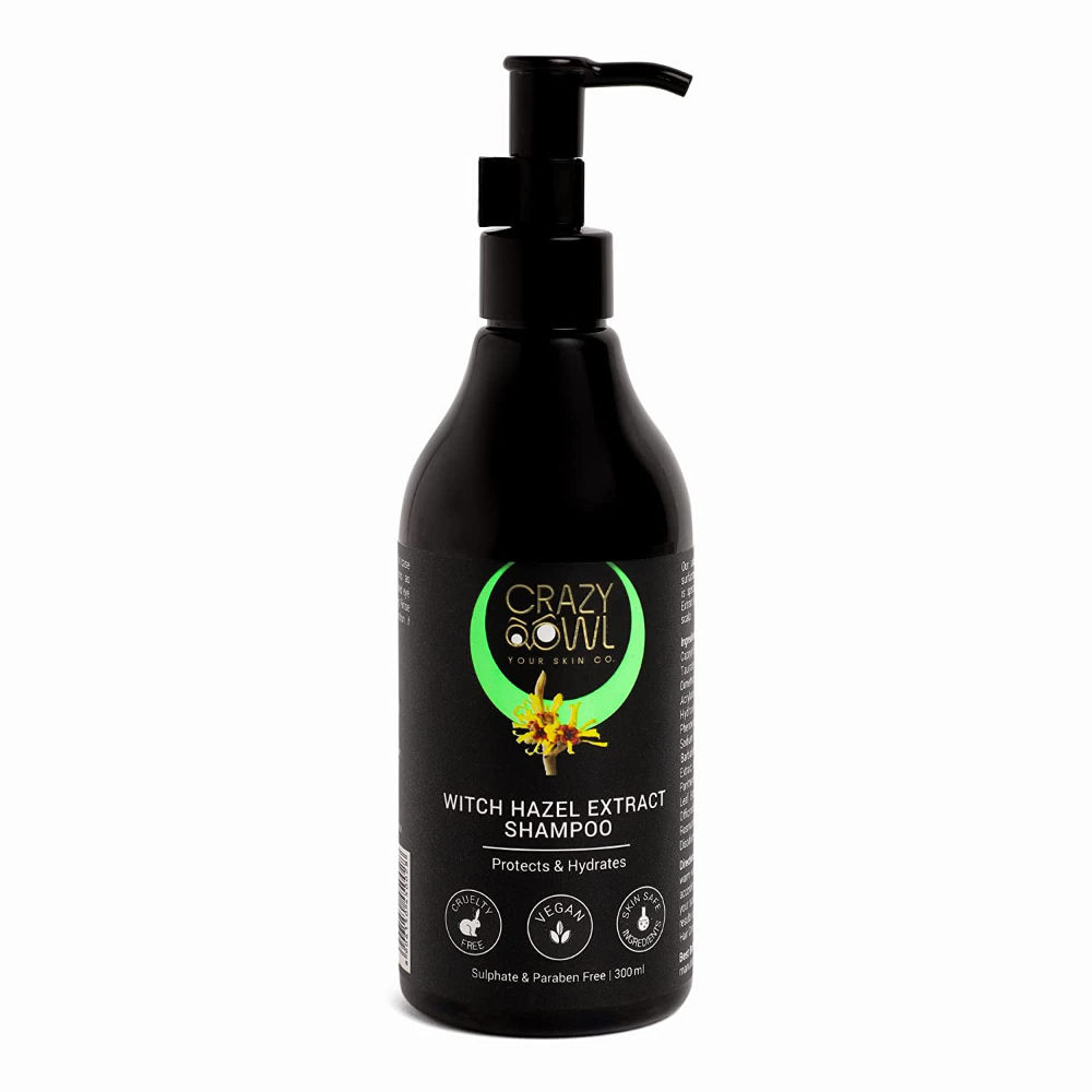 Crazy Owl Your Skin Co. Witch Hazel Extract Shampoo Protects And Hydrates