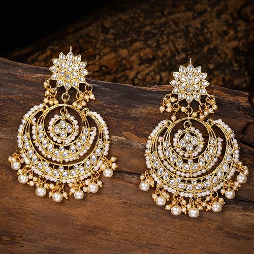Buy Gold Earrings Online in India, Latest Designs at Best Price