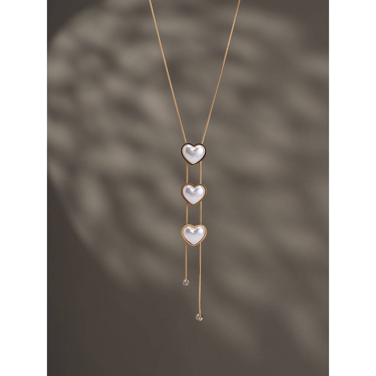 Palmonas Triple Heart Adornment Necklace For Women's