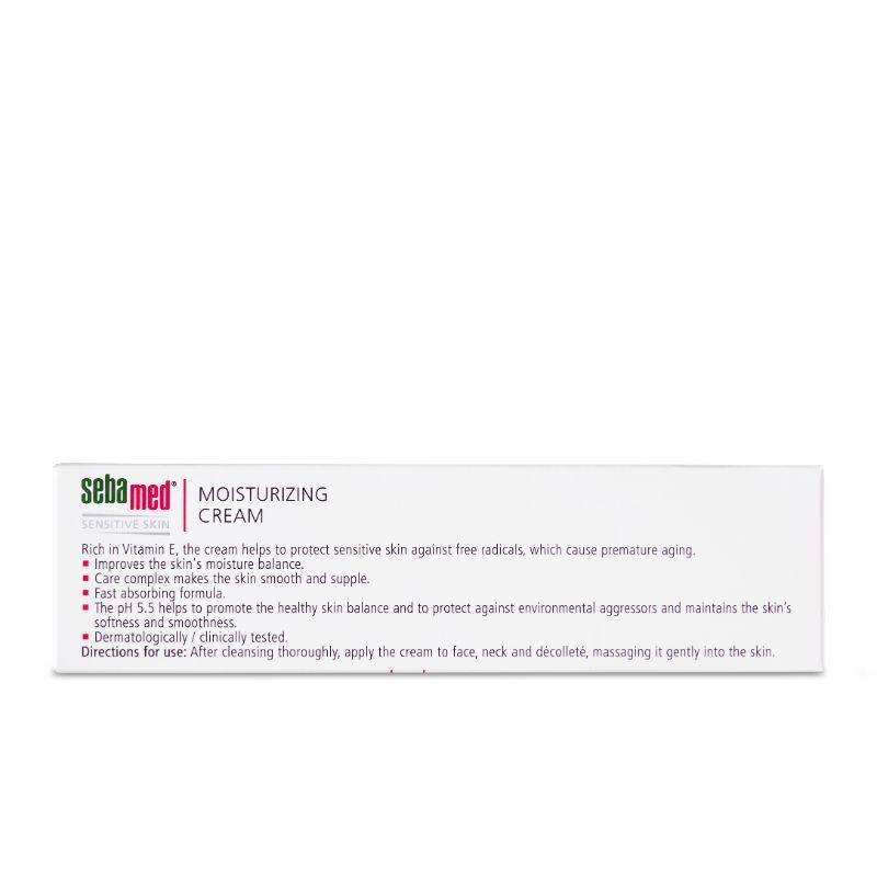 Sebamed Moisturizing Cream, PH 5.5, Normal To Dry Skin, With 2 Vitamin E, Prevents Premature