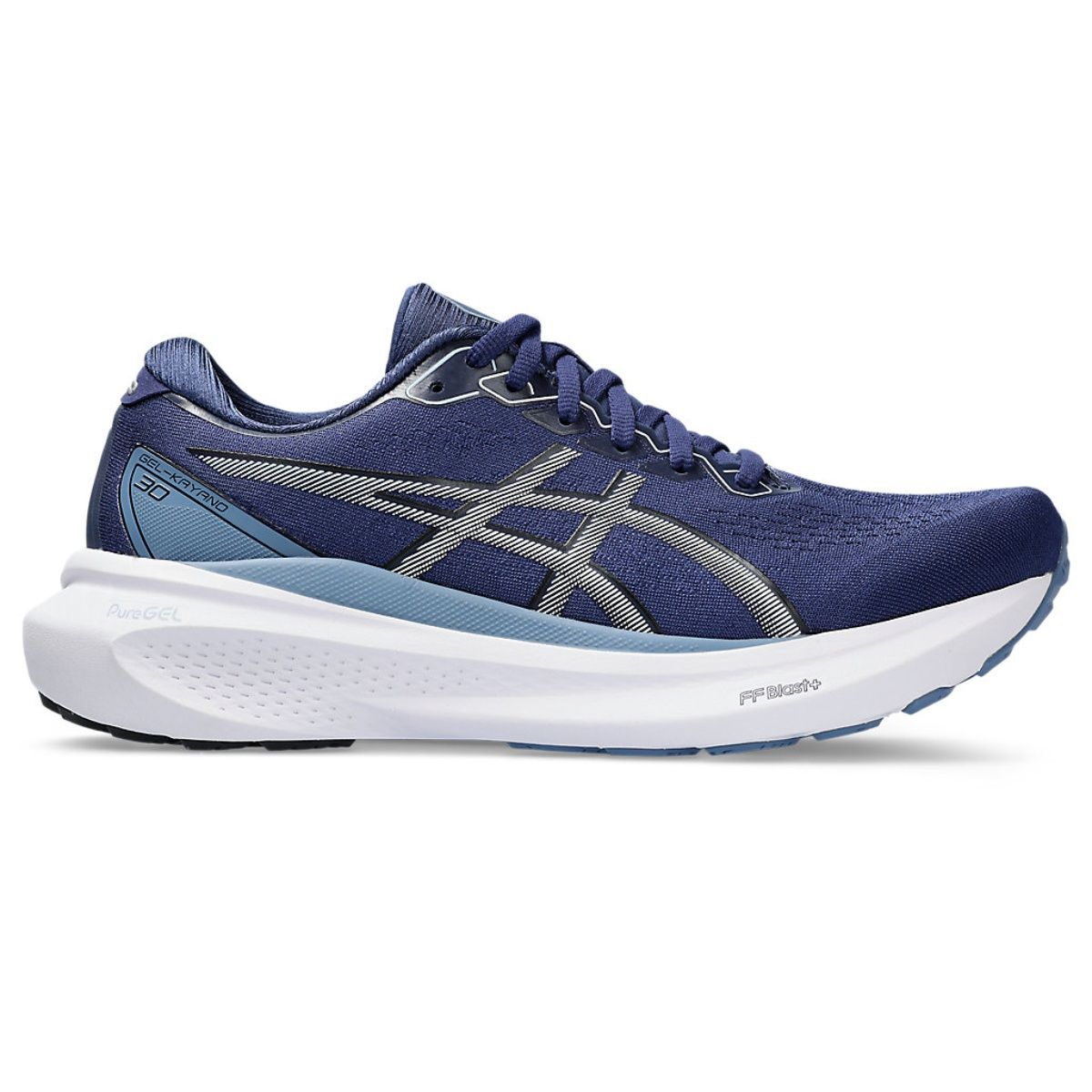 Buy ASICS Gel Kayano 30 Navy Blue Mens Running Shoes Online