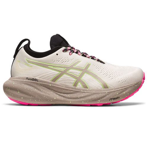 Buy ASICS Gel-Nimbus 25 Tr Beige Womens Running Shoes Online - Main Image