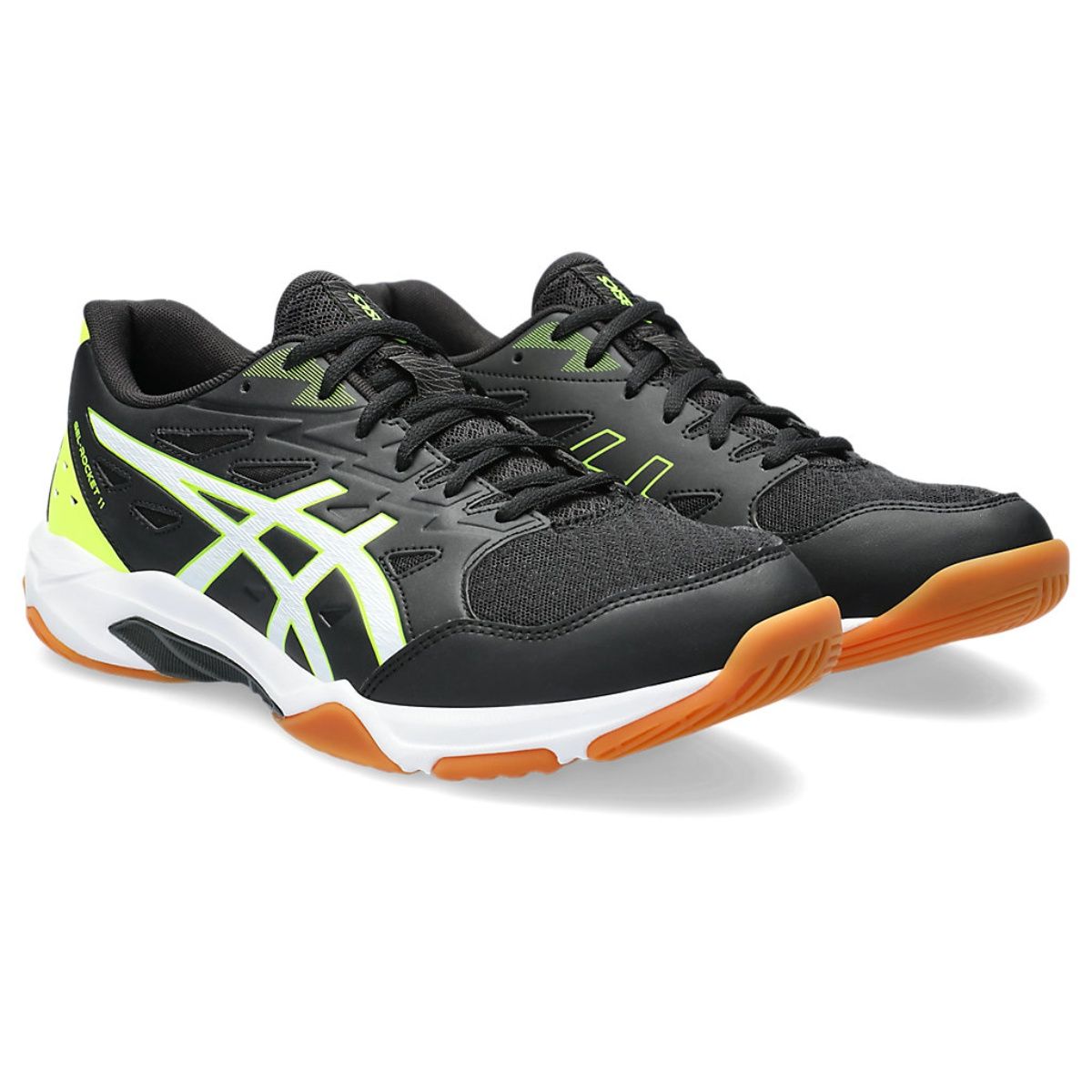 Buy ASICS Gel Rocket 11 Black Mens Indoor Court Shoes Online