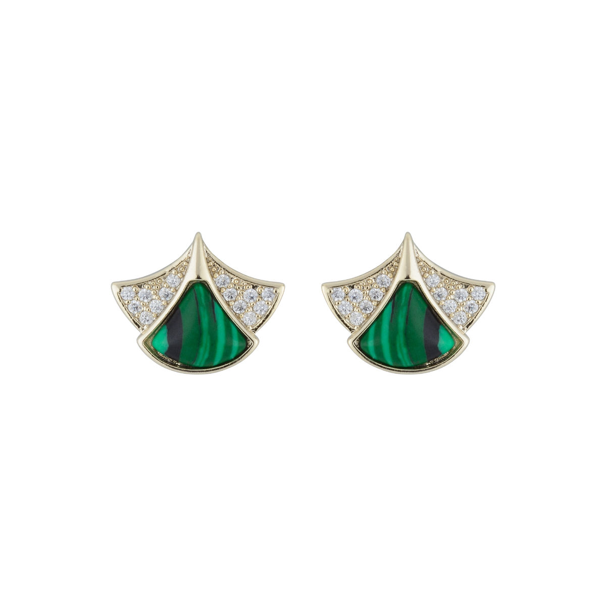 E2O Fancy Green Studs Earrings Buy E2O Fancy Green Studs Earrings