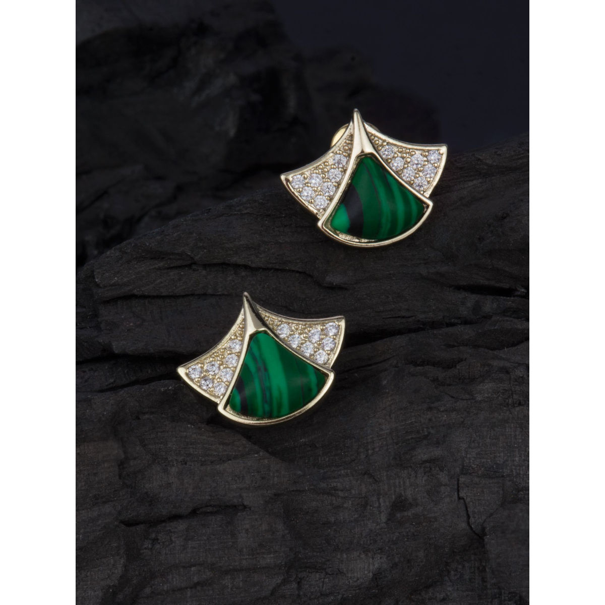 E2O Fancy Green Studs Earrings Buy E2O Fancy Green Studs Earrings