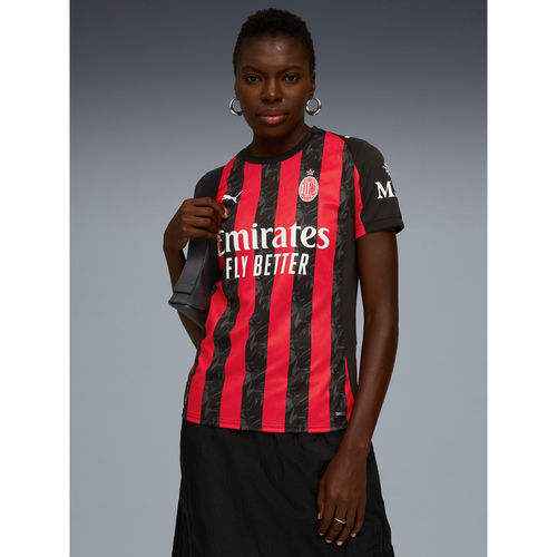 Puma Women Black Ac Milan 25/26 Home Replica Jersey (XS)