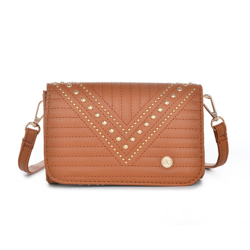 Buy E2O Bags Tan Sling Bag For Women Online