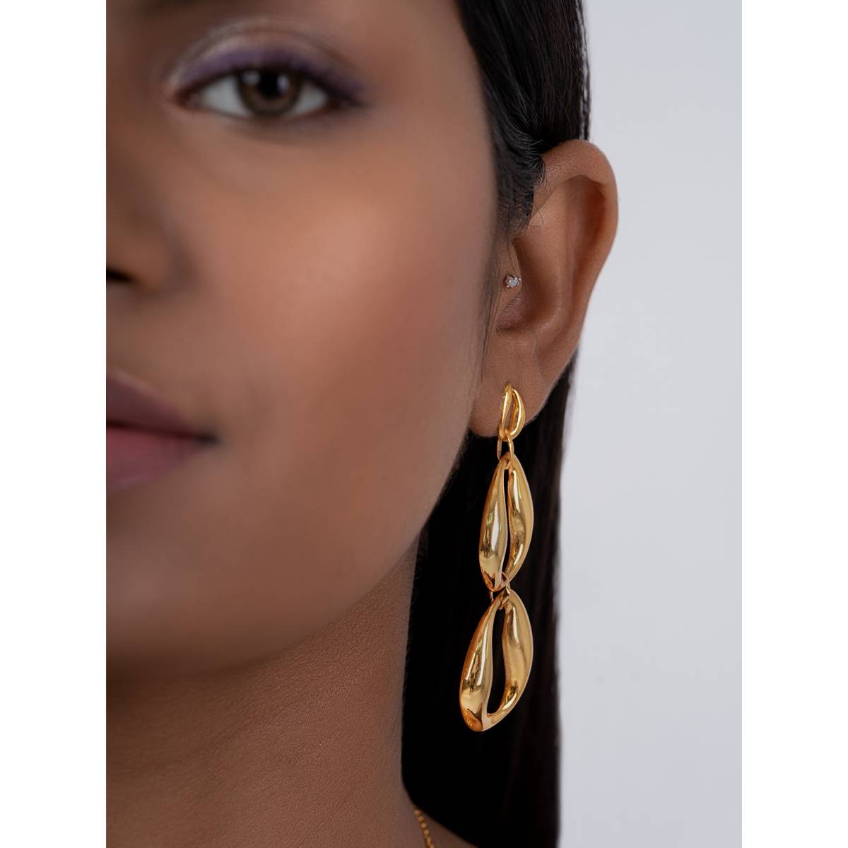 Osvag India Hoop In Hoop Earrings
