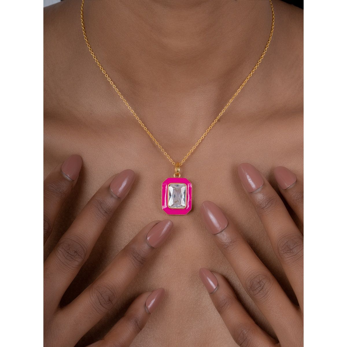 Swarovski Millenia Necklace Octagon Cut Pink - Swarovski - Fallers.com -  Fallers Irish Jewelry
