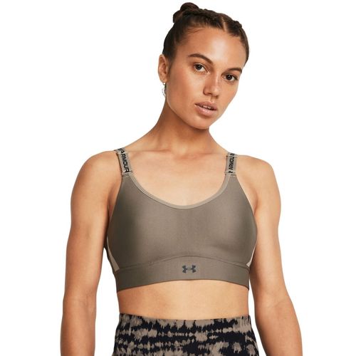 Under Armour Infinity Mid Sports Bra Brown (L)