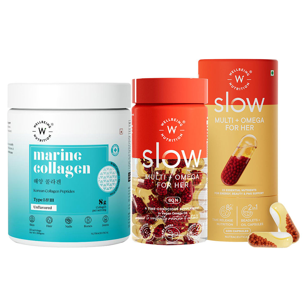 Wellbeing Nutrition Skin & Vitality Set Combo