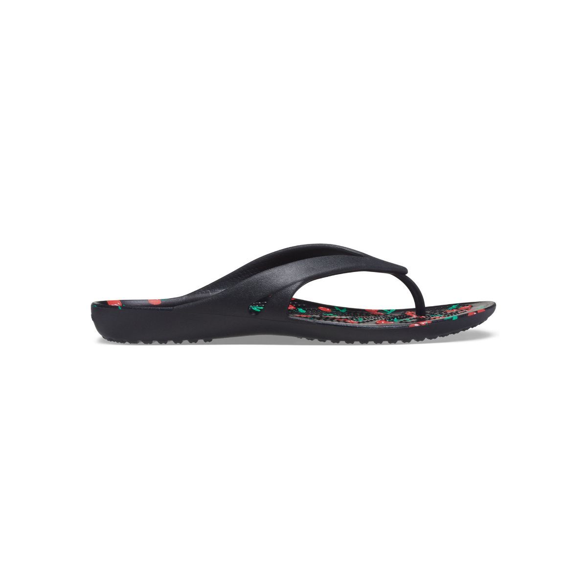 Crocs floral flip online flops