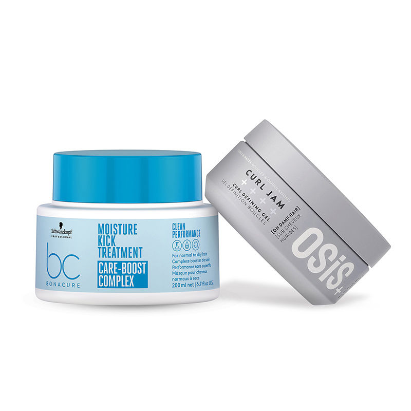 Schwarzkopf Professional Bonacure Moisture Kick Treatment & Curl Jam