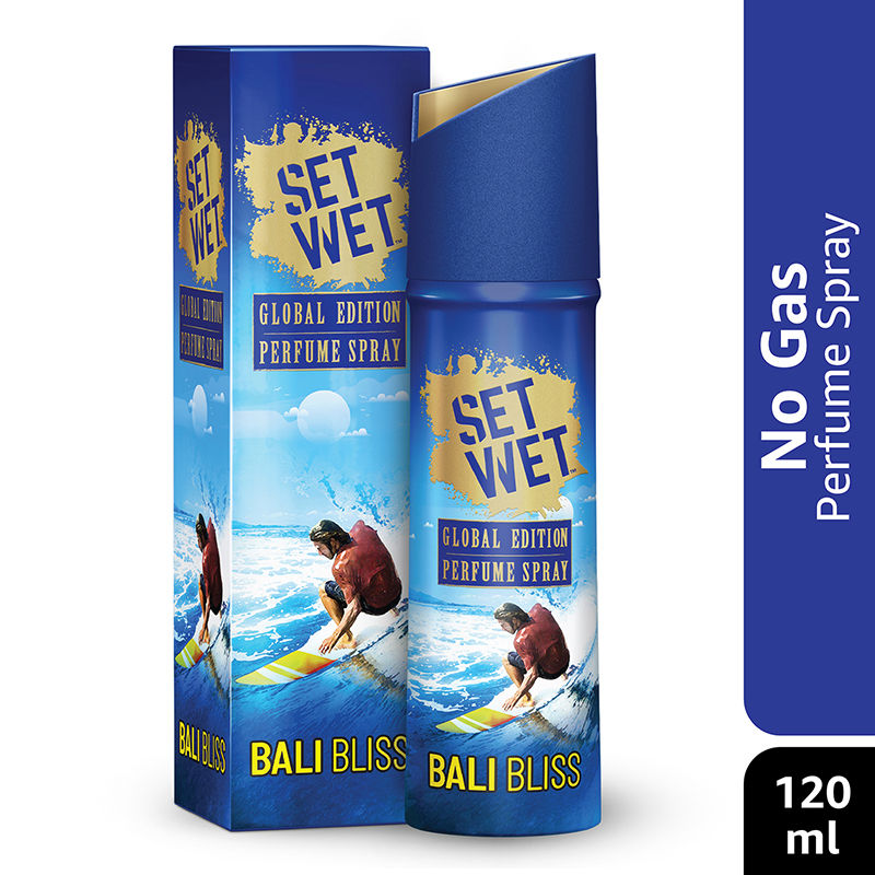 Set Wet Global Edition Bali Bliss Perfume Body Spray for Men