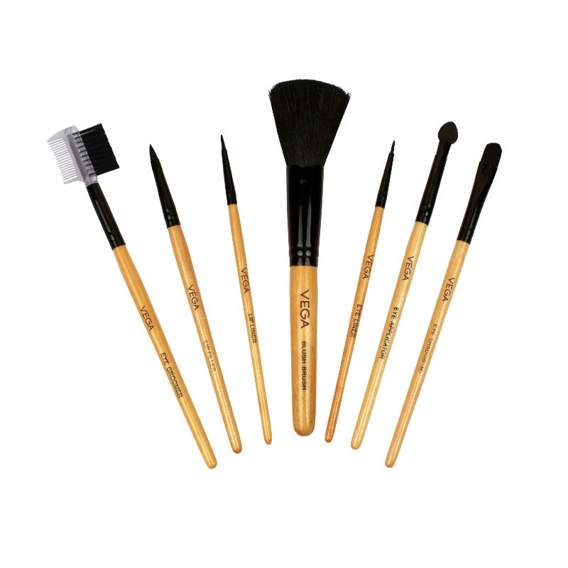 VEGA Set Of 7 Make-Up Brushes - EVS-07