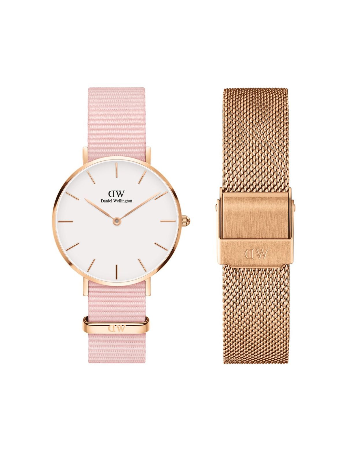 Buy Daniel Wellington Petite Rosewater 32mm & Petite Melrose Strap