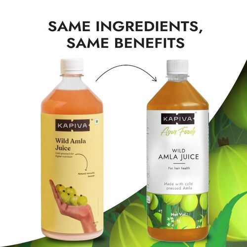 Buy Kapiva Wild Amla Juice Natural Source of Vitamin C Made with