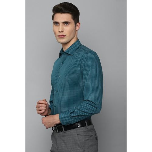 LOUIS PHILIPPE Men Checkered Formal Green Shirt - Buy LOUIS PHILIPPE Men  Checkered Formal Green Shirt Online at Best Prices in India