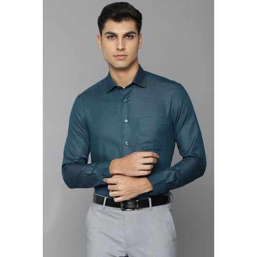 Buy Louis Philippe Men Regular fit Formal Shirt - Blue Online at Low Prices  in India 