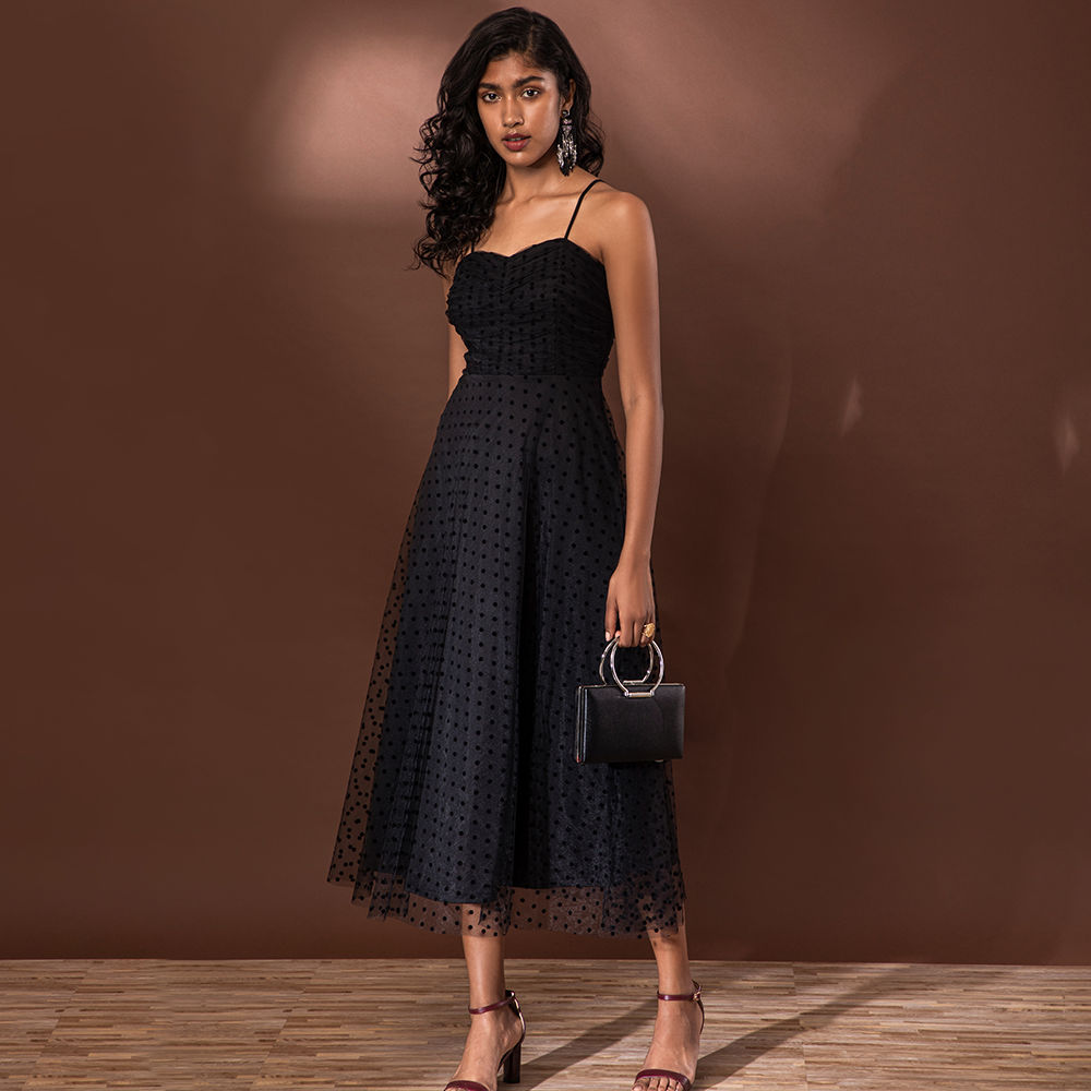 【海外限定】REISSワンピース☆Dottie Polka Dot Midi Dress, Bl Reiss Polka Dot Midi Dress | Lyst UK