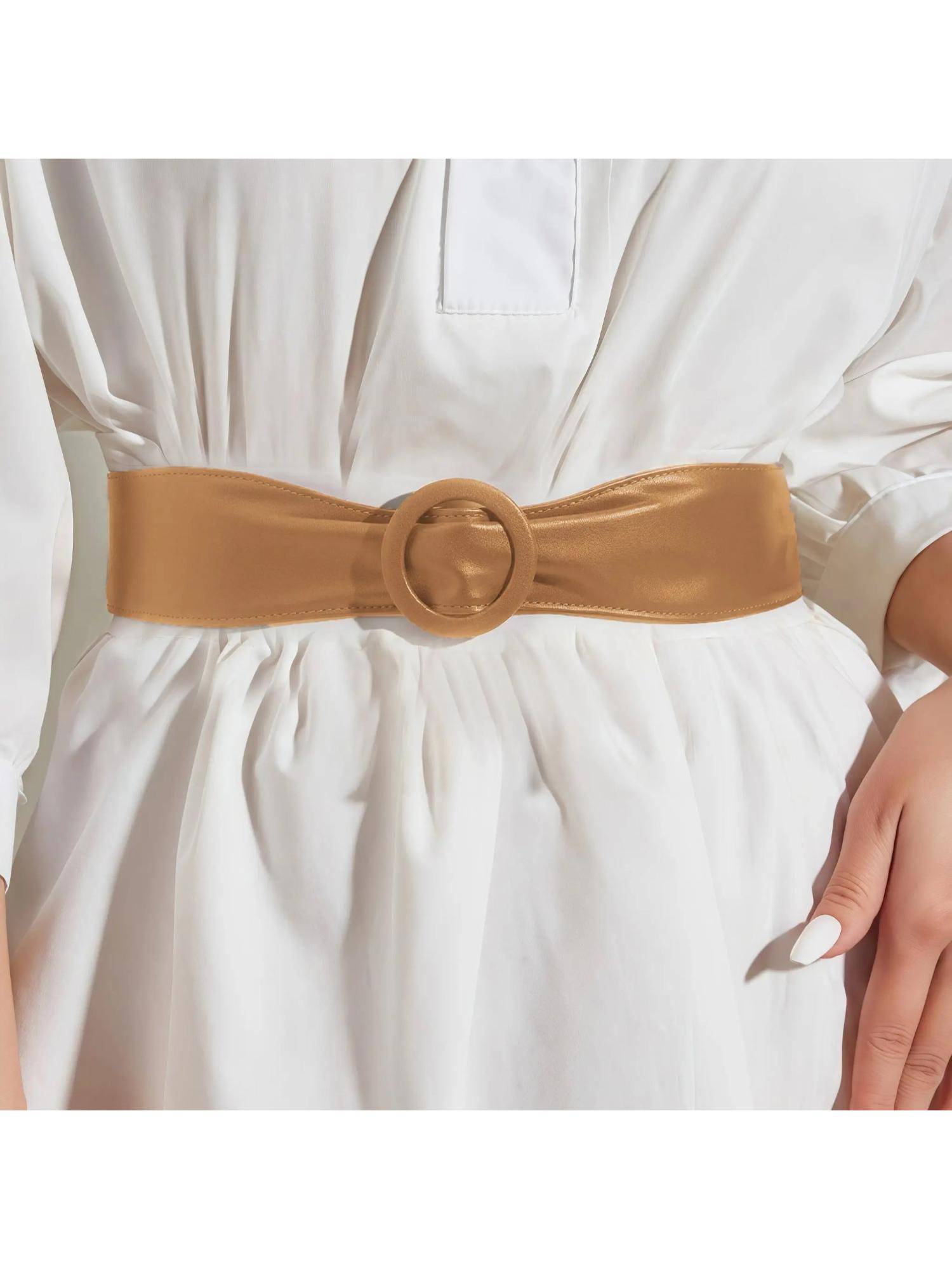 Salty Womens Boho Statement Light Brown Waist Belt