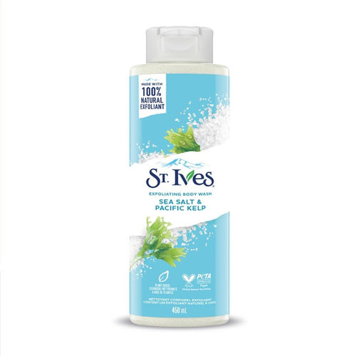 St. Ives Purifying Sea Salt & Pacific Kelp Exfoliating Body Wash