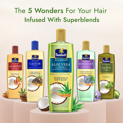 Buy Parachute Advansed Aloe Vera Enriched Coconut Hair Oil Online