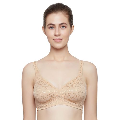 Buy Triumph Minimizer 21 Wireless Non Padded Comfortable High Support Big-Cup  Bra - Nude Online