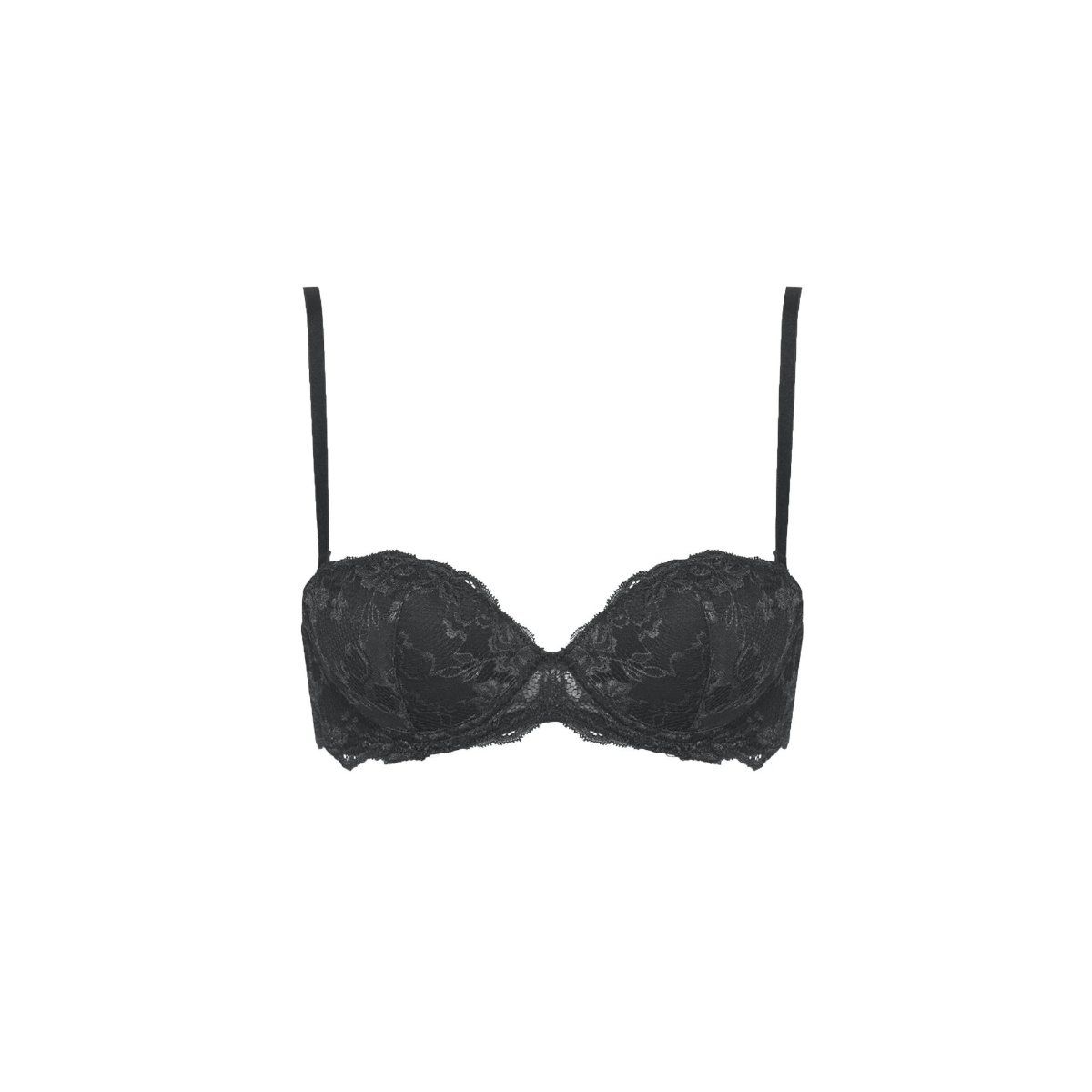 Yamamay Primula Black Padded Bandeau Bra Black Buy Yamamay Primula