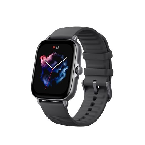 Amazfit GTS 3 In Black Smart Watch (A2035): Buy Amazfit GTS 3 In Black  Smart Watch (A2035) Online at Best Price in India | Nykaa