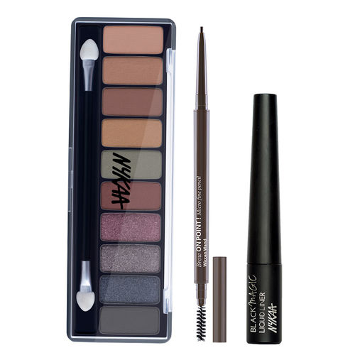 Nykaa Liquid Eyeliner Brow On Point Pencil Eyeshadow Palette Combo Buy Nykaa Liquid Eyeliner Brow On Point Pencil Eyeshadow Palette Combo Online At Best Price In India Nykaa The best eyeliner designs and tips are here! nykaa liquid eyeliner brow on point pencil eyeshadow palette combo