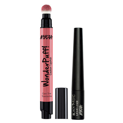 Nykaa Black Magic Liquid Eyeliner Wonderpuff Lipstick Combo Buy Nykaa Black Magic Liquid Eyeliner Wonderpuff Lipstick Combo Online At Best Price In India Nykaa With a wealth of shades and looks from the dramatic to the subtle, find everything you need for a perfect eye look. nykaa black magic liquid eyeliner wonderpuff lipstick combo