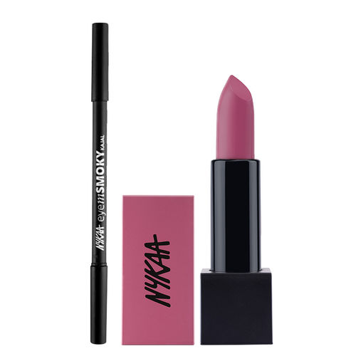 Nykaa Smoky Kajal Ultra Matte Lipstick Combo Buy Nykaa Smoky Kajal Ultra Matte Lipstick Combo Online At Best Price In India Nykaa Please note like to keep my platform as positive as possible,please always remember,that products that work for me,may not. nykaa smoky kajal ultra matte lipstick combo