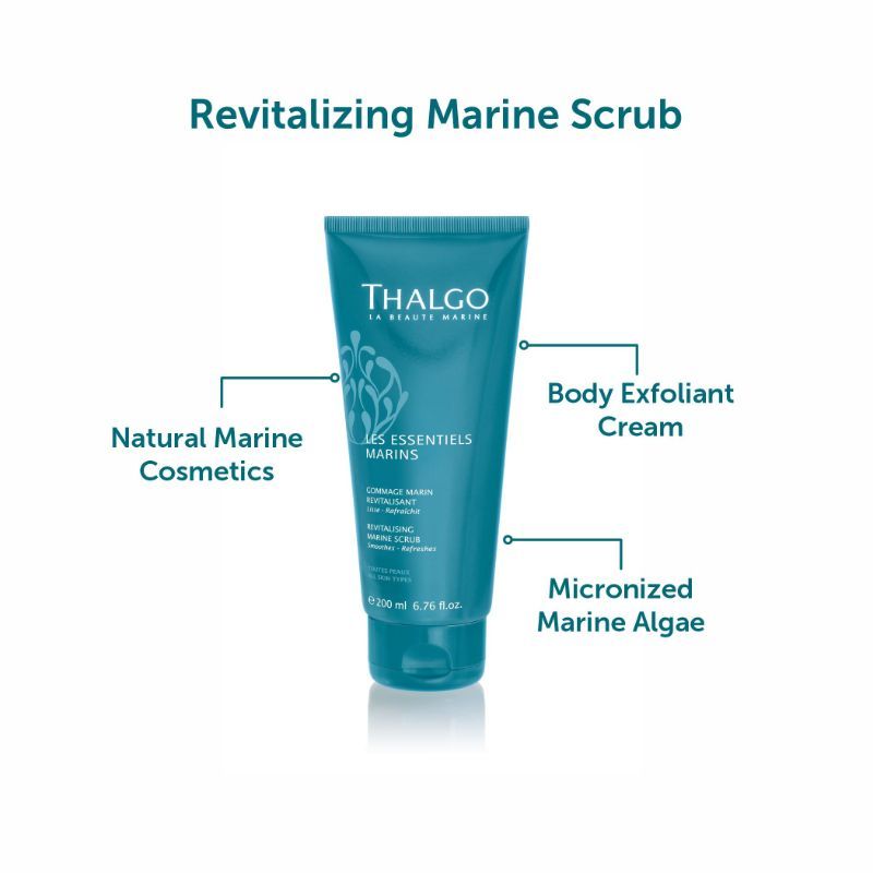 Thalgo Revitalizing Marine Scrub Body Scrub To Smoothen Skin, Remove