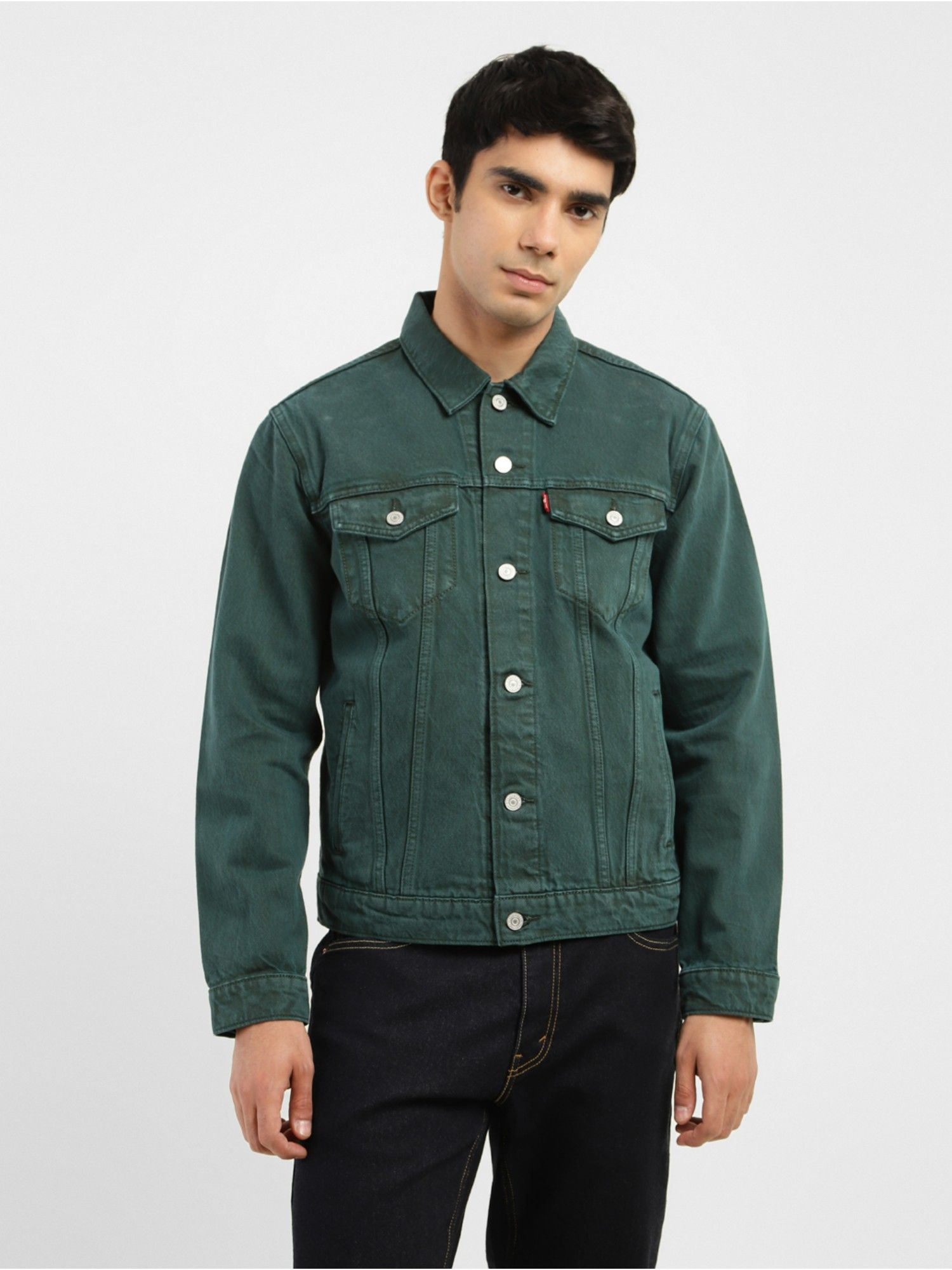 Levi's full sleeve solid men's jacket online