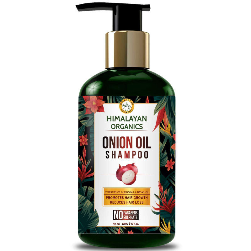 Himalayan Organics Onion Oil Hair Regrowth Shampoo