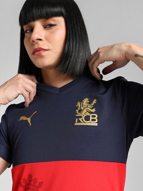 Buy Puma Rcb 2025 Women's Fan Short Sleeves Jersey Online